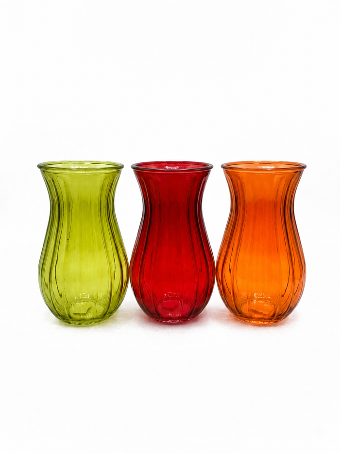 VERTICAL SWIRL VASE MIX