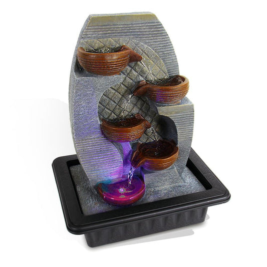 Water Fountain - Relaxing Tabletop Water Feature Decoration