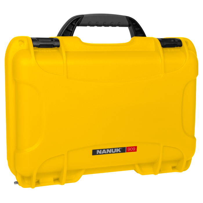 Waterproof Nanuk Case # 909 Yellow 12.6x 9.