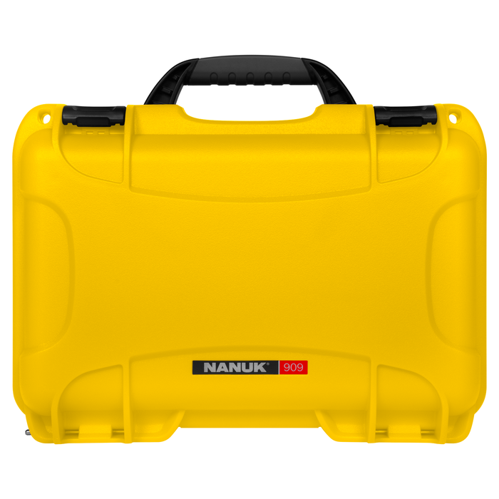 Waterproof Nanuk Case # 909 Yellow 12.6x 9.