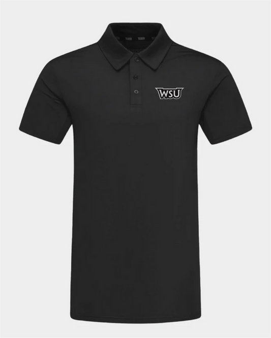 Weber State University Crest 2.0 Polo Black 1
