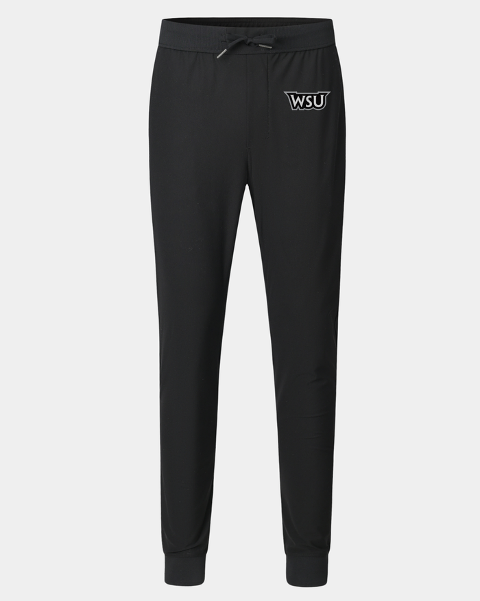 Weber State University Peak Black Joggers 1