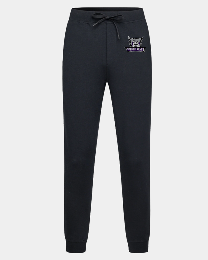 Weber State University Peak Sweat Black Jogger 2