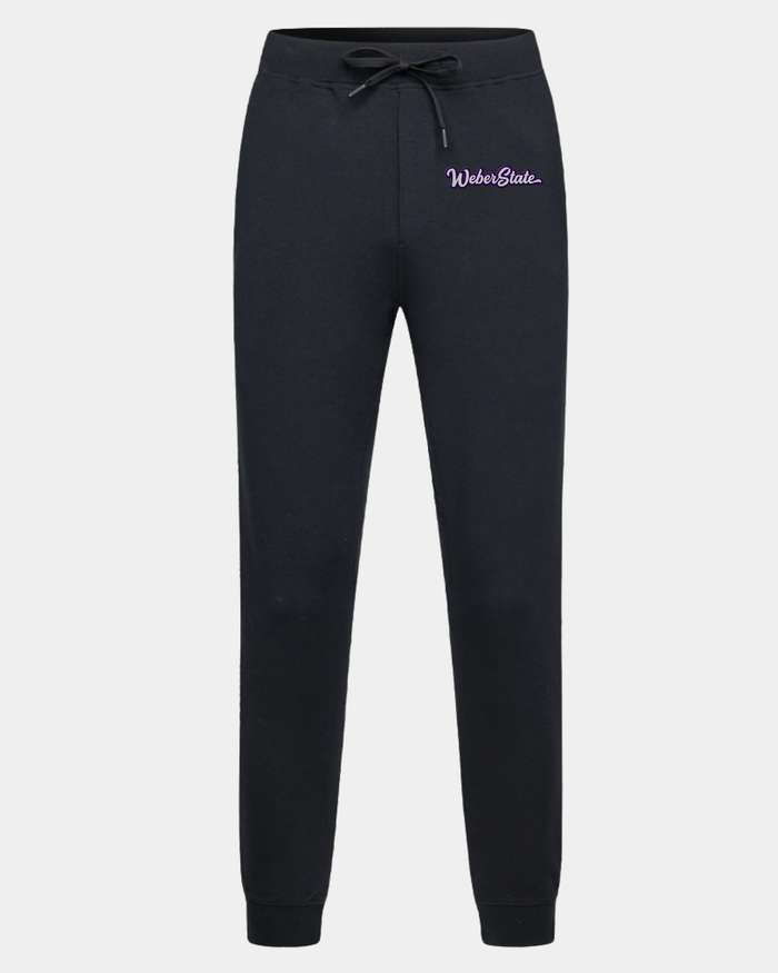 Weber State University Peak Sweat Black Jogger 3