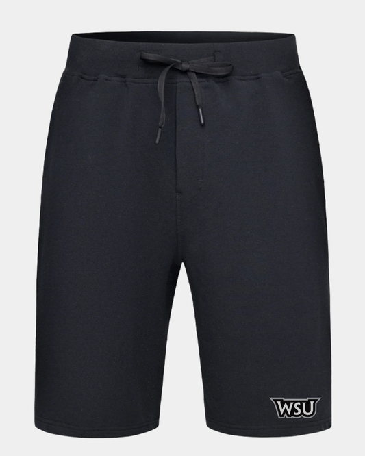 Weber State University Peak Sweat Black Shorts 1