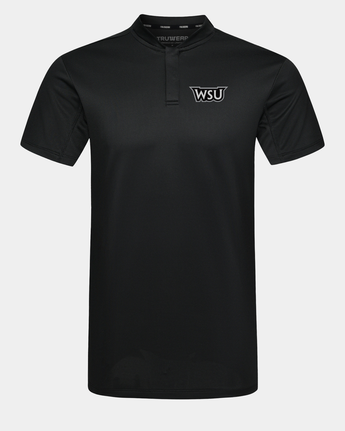 Weber State University Pinnacle 2.0 Polo Black 1