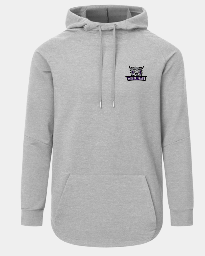 Weber State University Scuba Heather Grey Hoodie 2