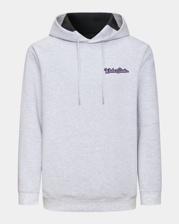 Weber State University Singular Heather Grey Hoodie 3
