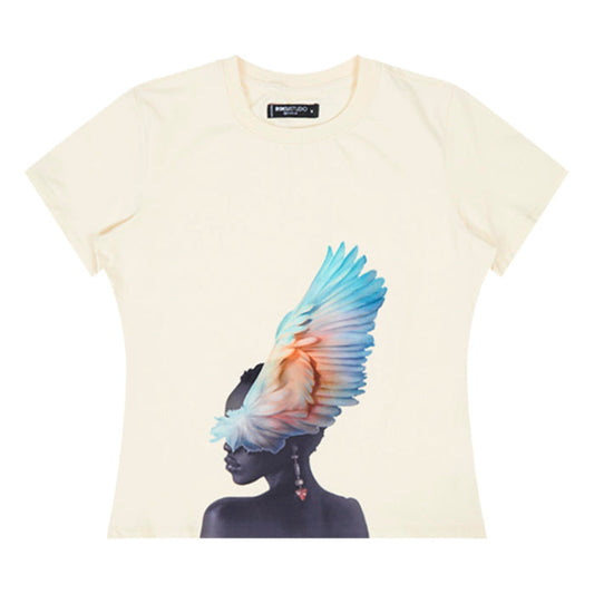 Women ROKU STUDIO Soft Feather T-Shirt