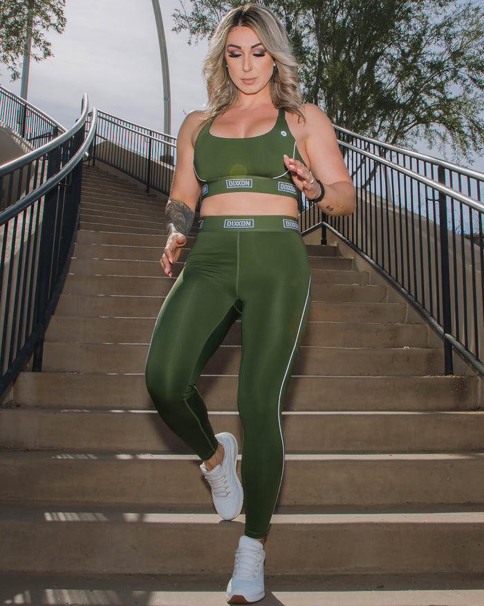 Women's Jane Sports Bra - O.D. Green | Dixxon Flannel Co.