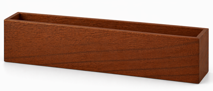 16" × 4" × 6" / Brown