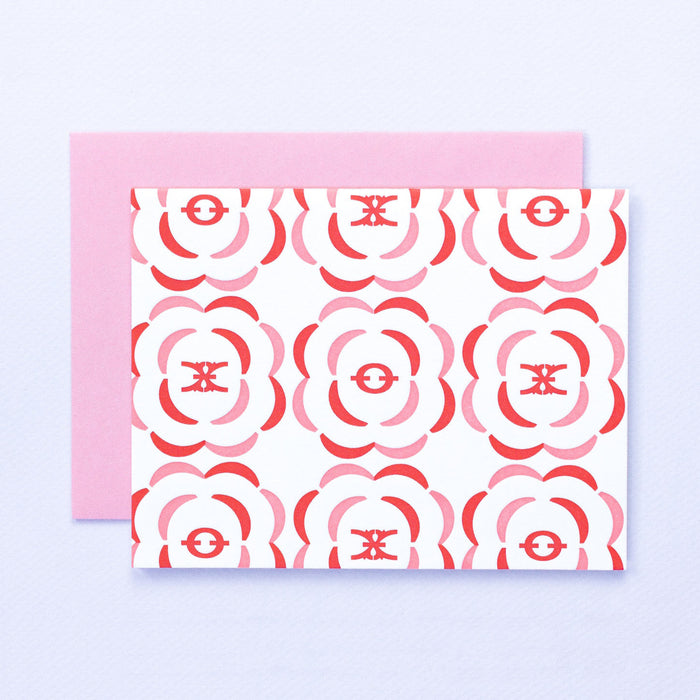 XOXO Letterpress Card