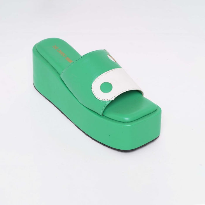 Yin Yang Platforms - Jade Green - The Quirky Naari