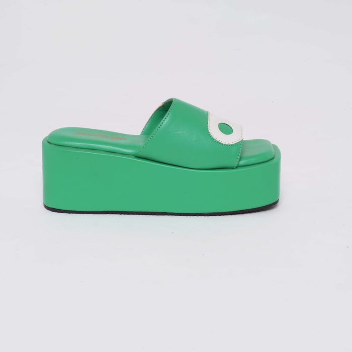 Yin Yang Platforms - Jade Green - The Quirky Naari
