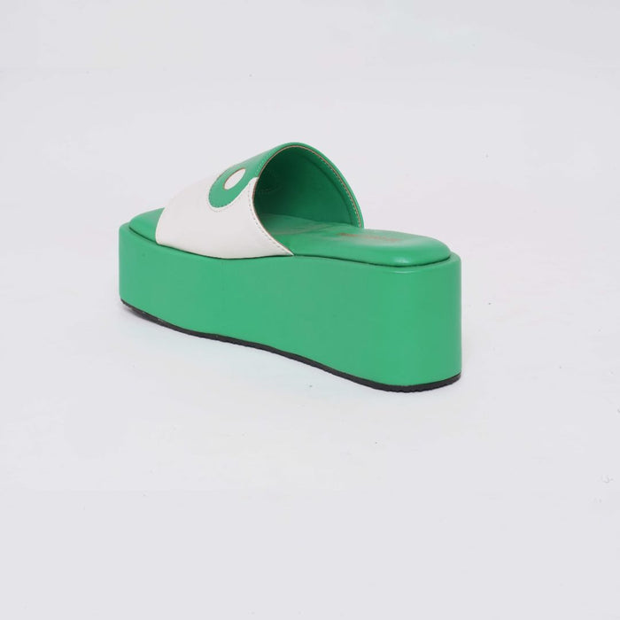 Yin Yang Platforms - Jade Green - The Quirky Naari