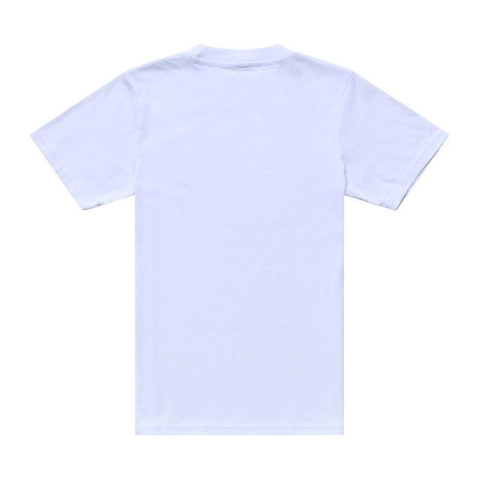 Youth Short Sleeve Tee Happy Dayz White