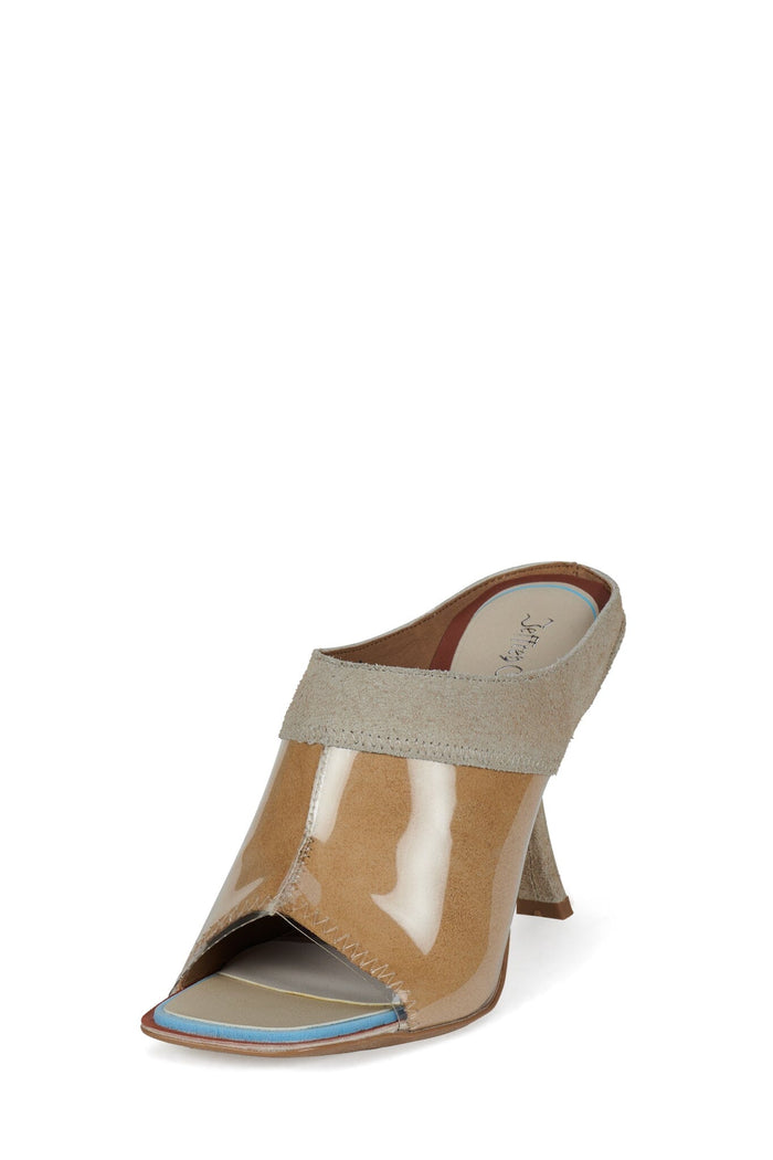 ZINQUE-D Jeffrey Campbell Heeled Mule Clear Beige Combo
_hover